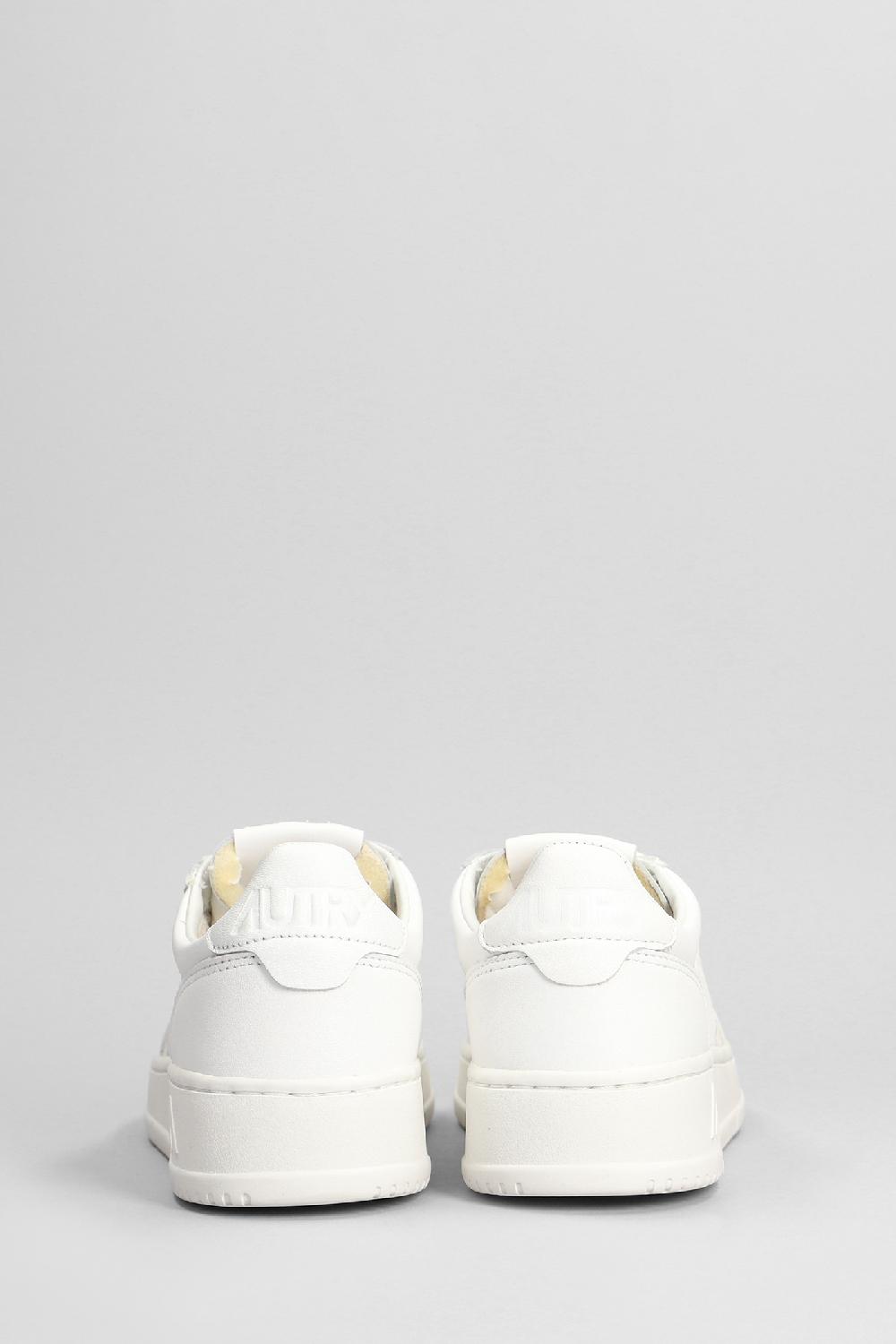 Deliberti Autry Sneakers Medalist Low In Pelle Bianca Cod. 402327 - Deliberti The Luxury Shopping