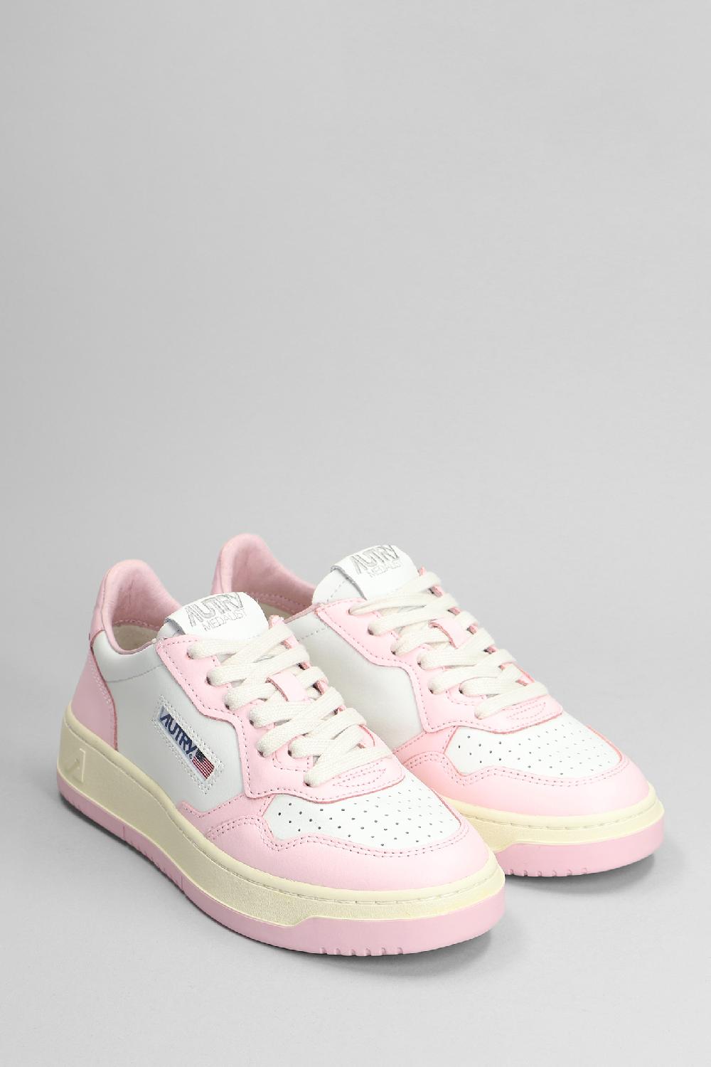 Deliberti Autry Sneakers Medalist Low In Pelle Rosa Cod. 392232 - Deliberti The Luxury Shopping