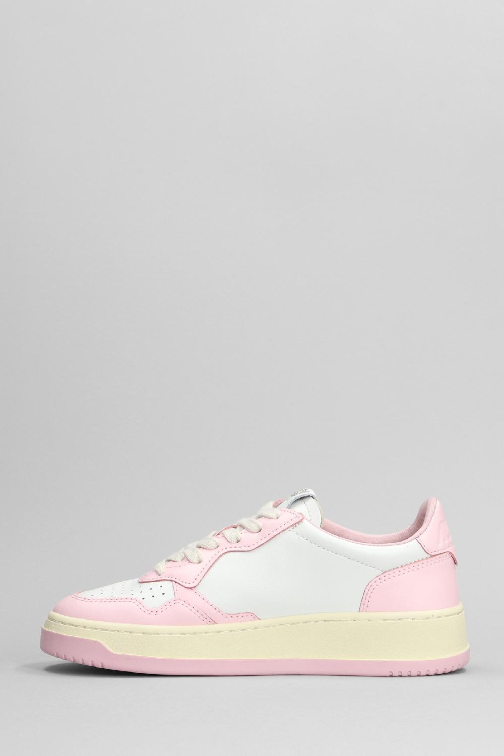 Deliberti Autry Sneakers Medalist Low In Pelle Rosa Cod. 392232 - Deliberti The Luxury Shopping