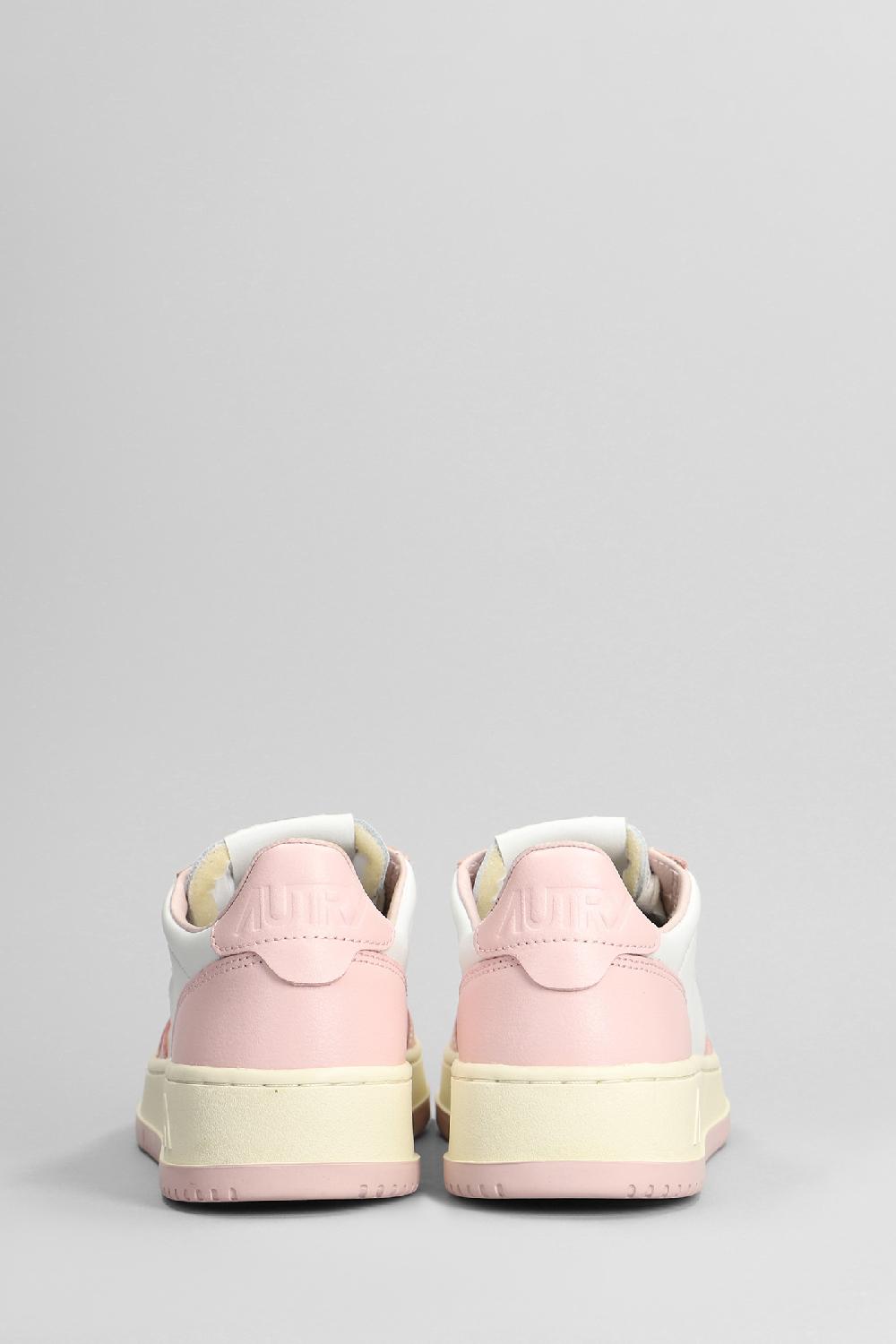 Deliberti Autry Sneakers Medalist Low In Pelle Rosa Cod. 402305 - Deliberti The Luxury Shopping