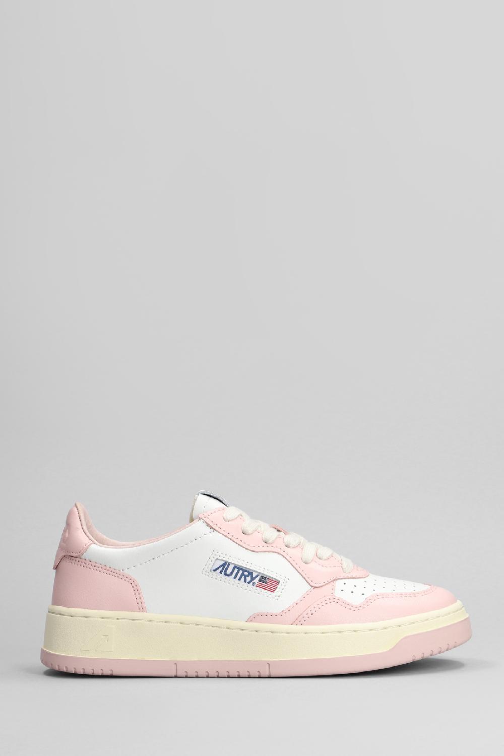 Deliberti Autry Sneakers medalist low in pelle rosa cod. 402305 - Deliberti The Luxury Shopping