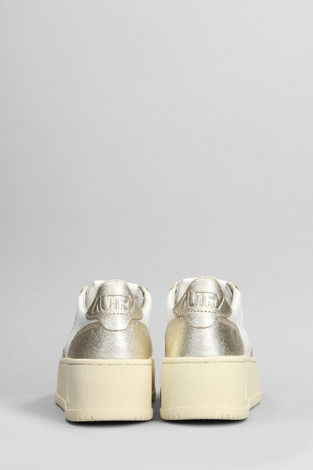 Deliberti Autry Sneakers Platform Low In Pelle Bianca Cod. 399059 - Deliberti The Luxury Shopping