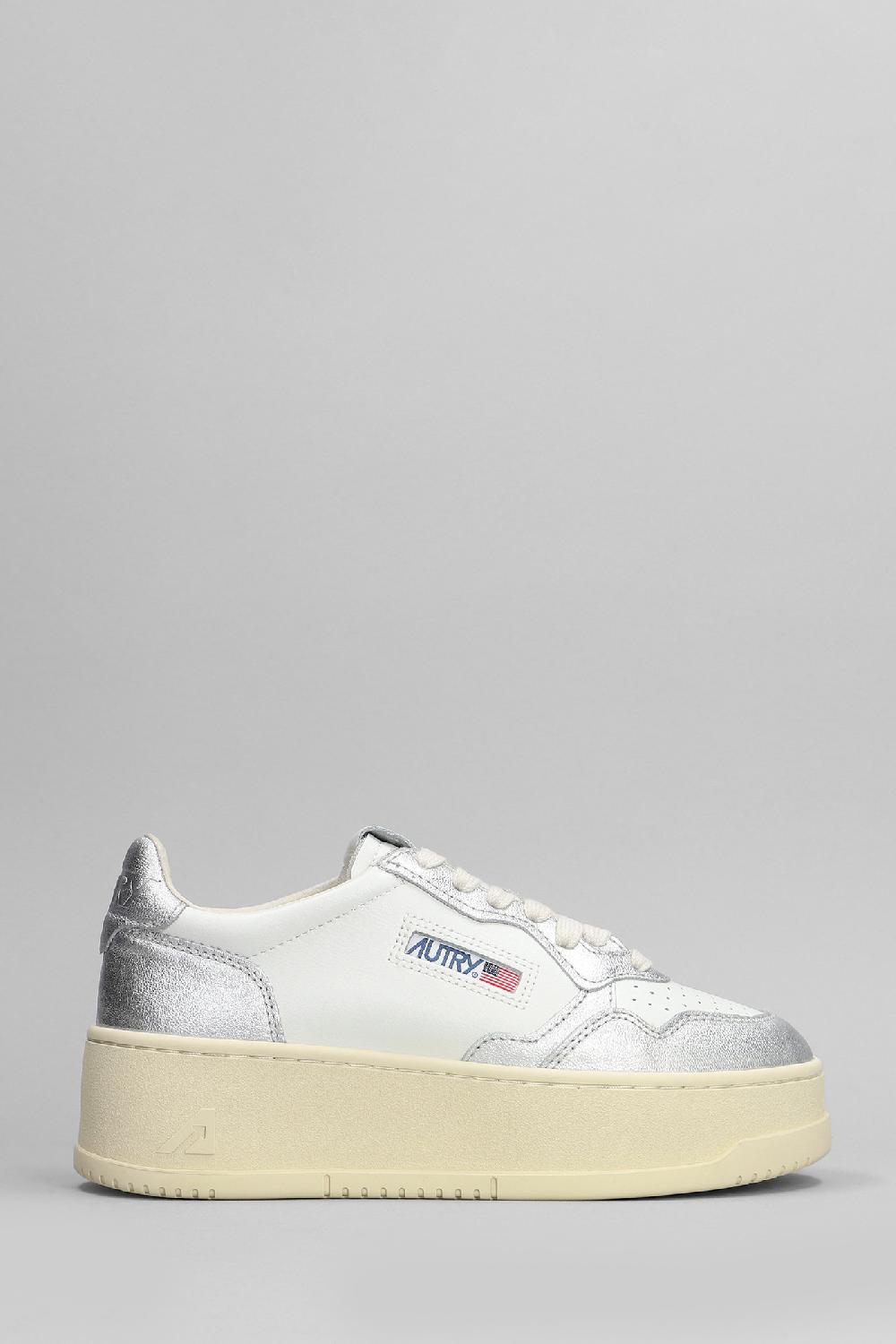 Deliberti Autry Sneakers platform low in pelle bianca cod. 398920 - Deliberti The Luxury Shopping