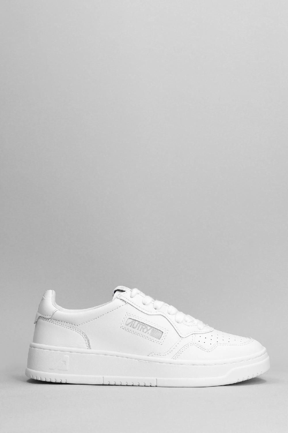 Deliberti Autry x Deliberti Sneakers autry 01 in pelle bianca cod. 365902 - Deliberti The Luxury Shopping