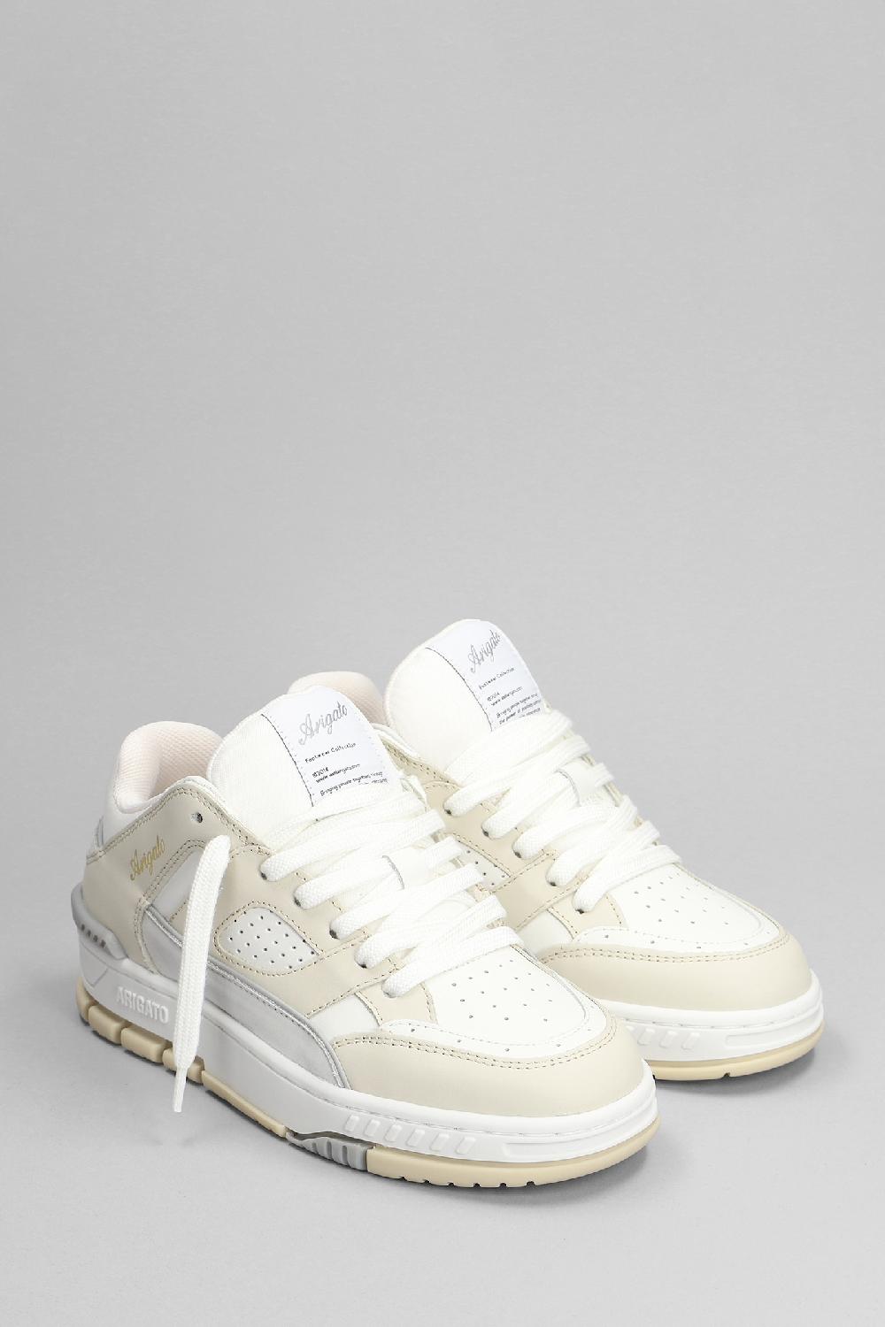 Deliberti Axel Arigato Sneakers Area Lo Sneaker In Pelle Beige Cod. 391590 - Deliberti The Luxury Shopping