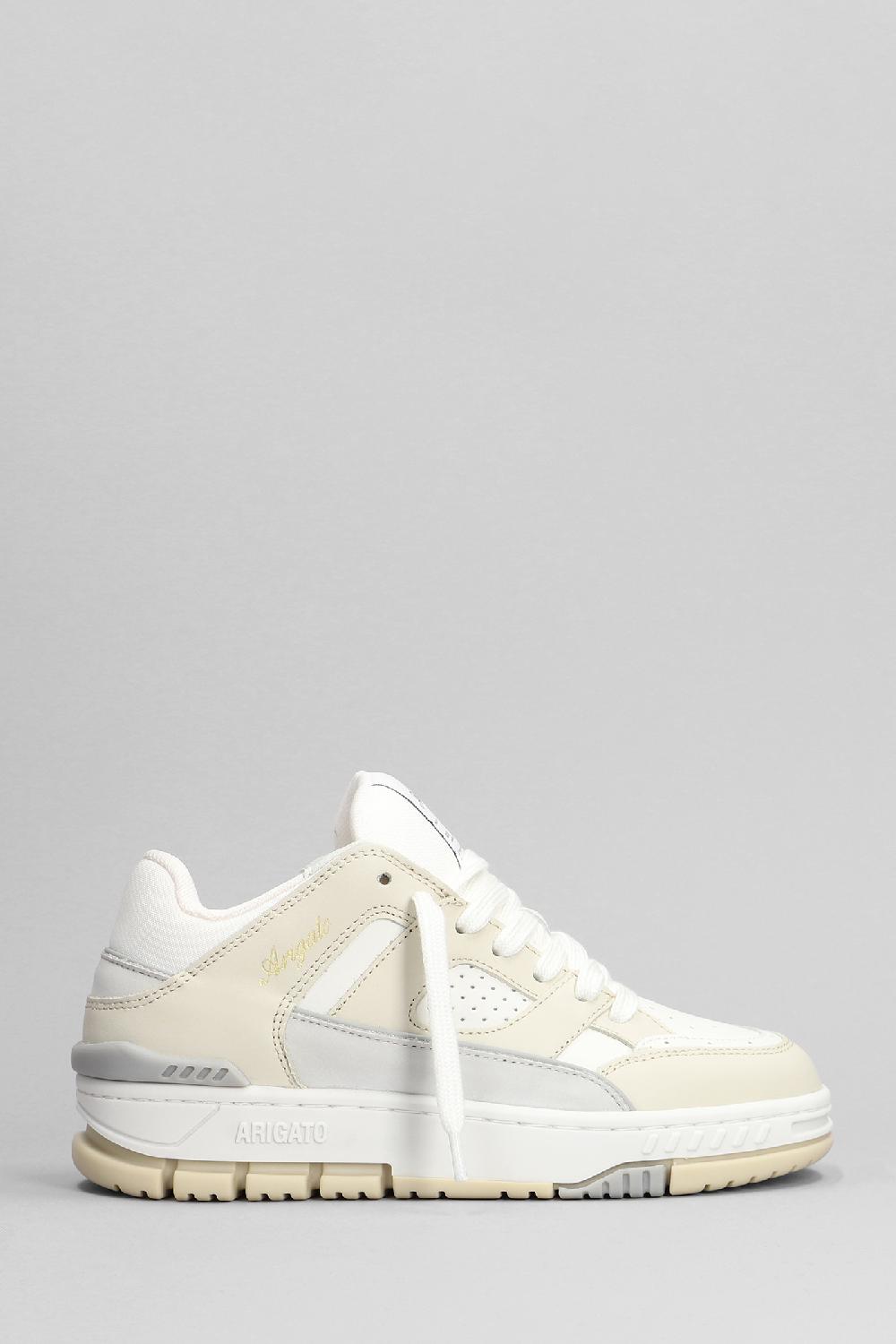 Deliberti Axel Arigato Sneakers area lo sneaker in pelle beige cod. 391590 - Deliberti The Luxury Shopping