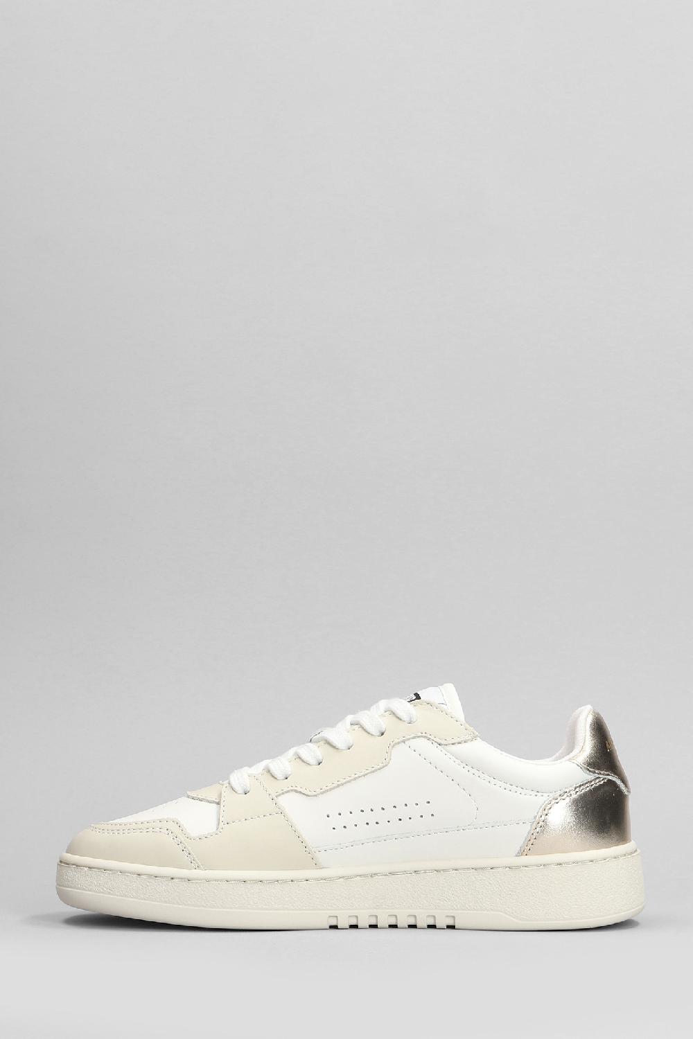 Deliberti Axel Arigato Sneakers Dice Lo Sneaker In Pelle E Camoscio Bianco Cod. 398545 - Deliberti The Luxury Shopping