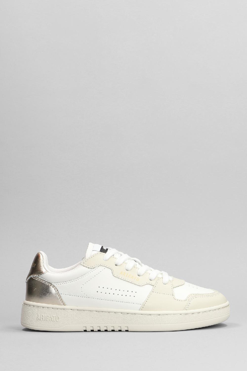 Deliberti Axel Arigato Sneakers dice lo sneaker in pelle e camoscio bianco cod. 398545 - Deliberti The Luxury Shopping