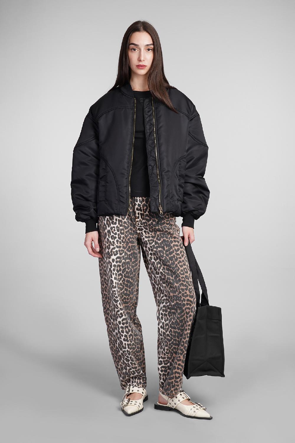 Deliberti Bacon Bomber In Poliammide Nera Cod. 407803 - Deliberti The Luxury Shopping