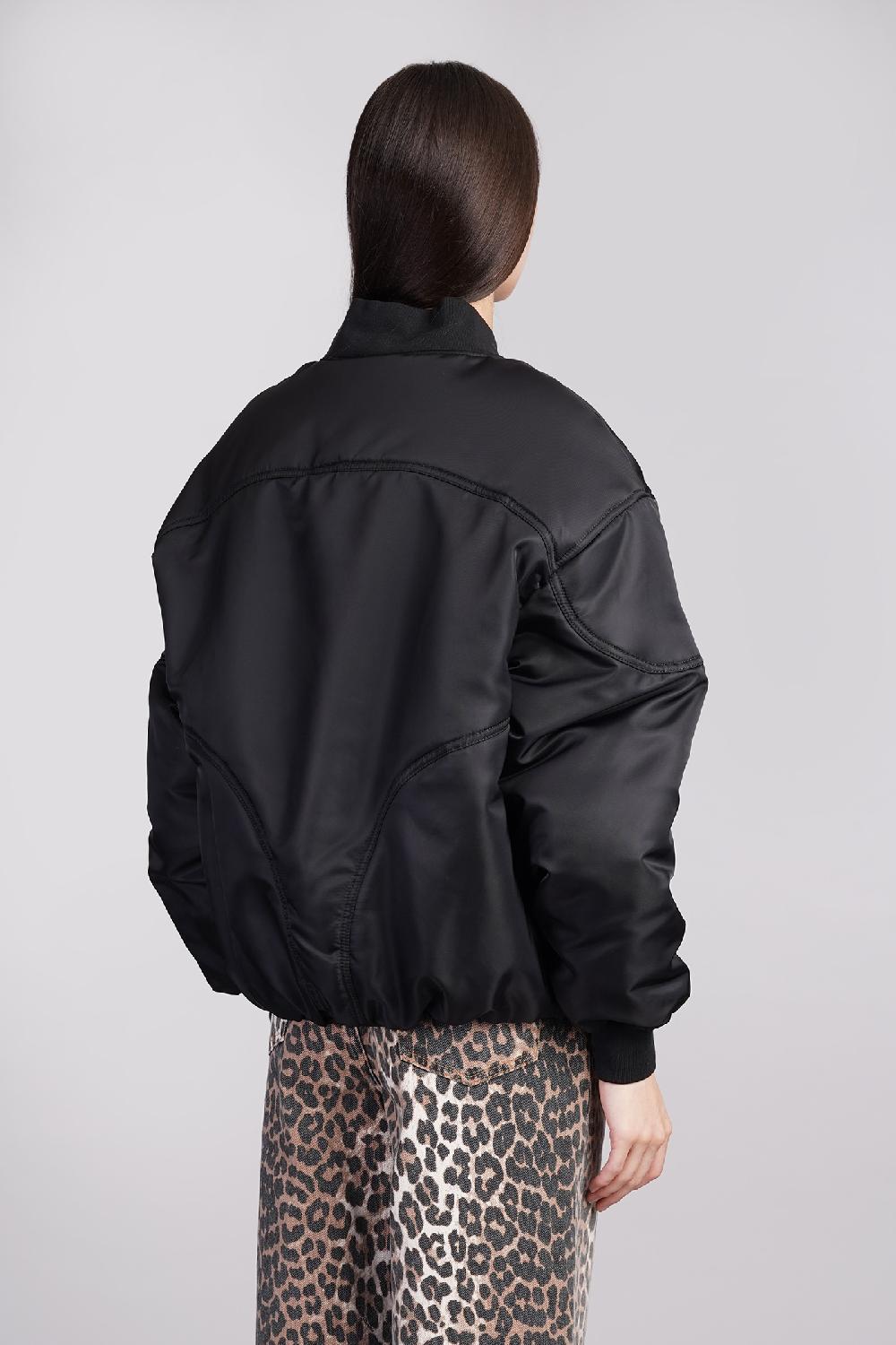 Deliberti Bacon Bomber In Poliammide Nera Cod. 407803 - Deliberti The Luxury Shopping