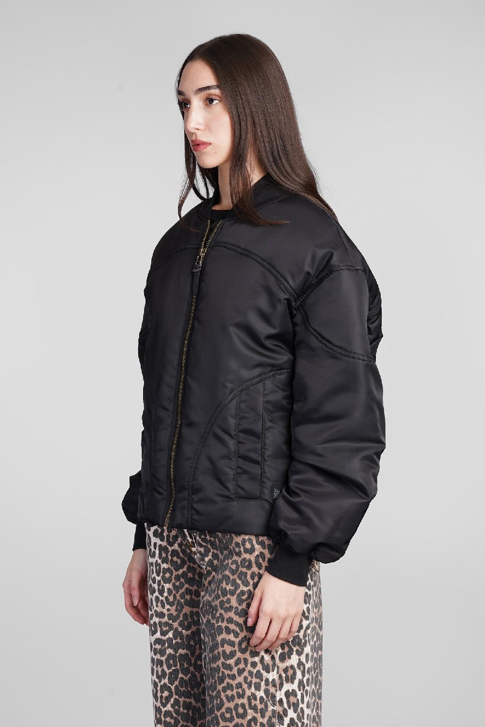 Deliberti Bacon Bomber In Poliammide Nera Cod. 407803 - Deliberti The Luxury Shopping