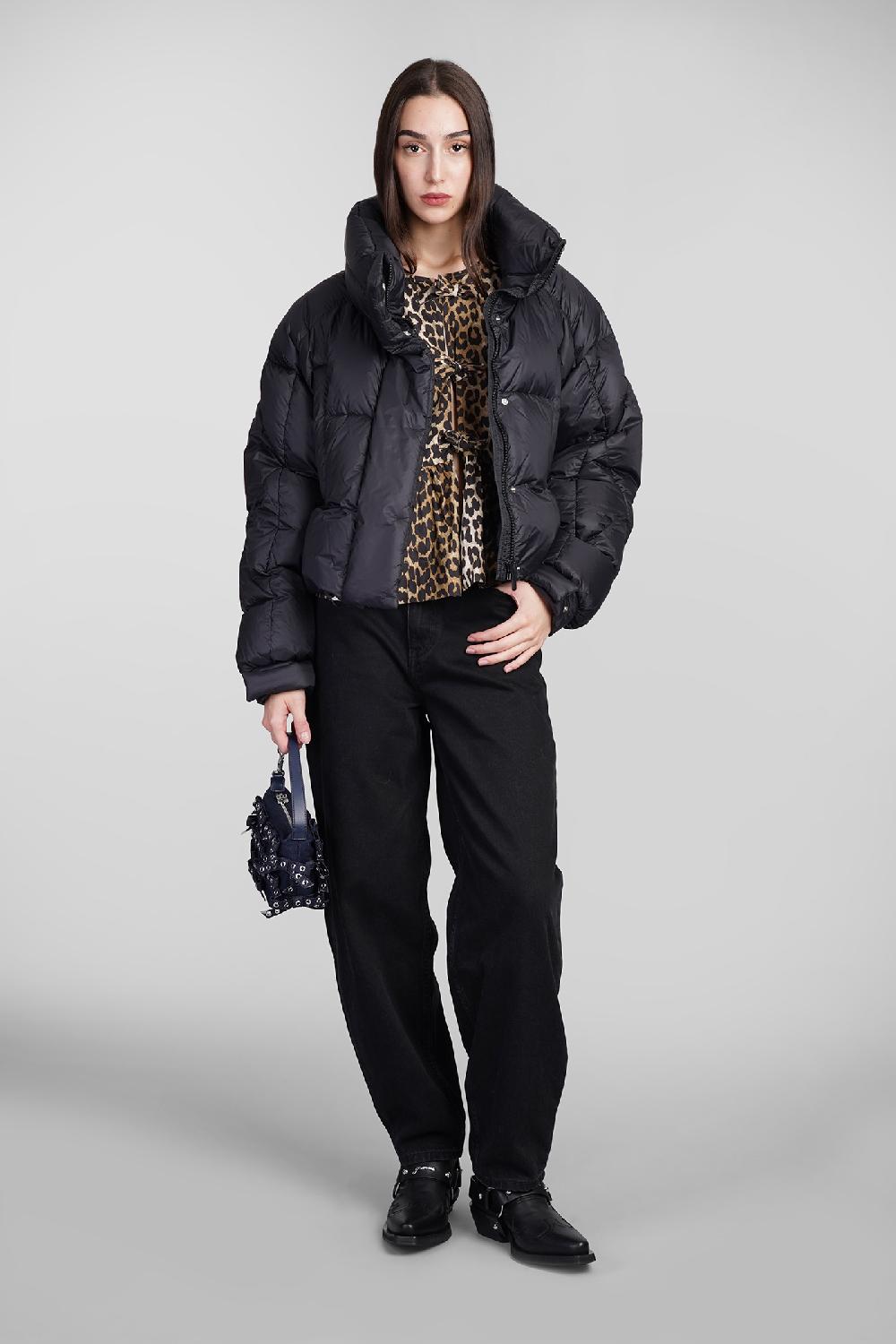 Deliberti Bacon Piumino In Poliammide Nera Cod. 408585 - Deliberti The Luxury Shopping