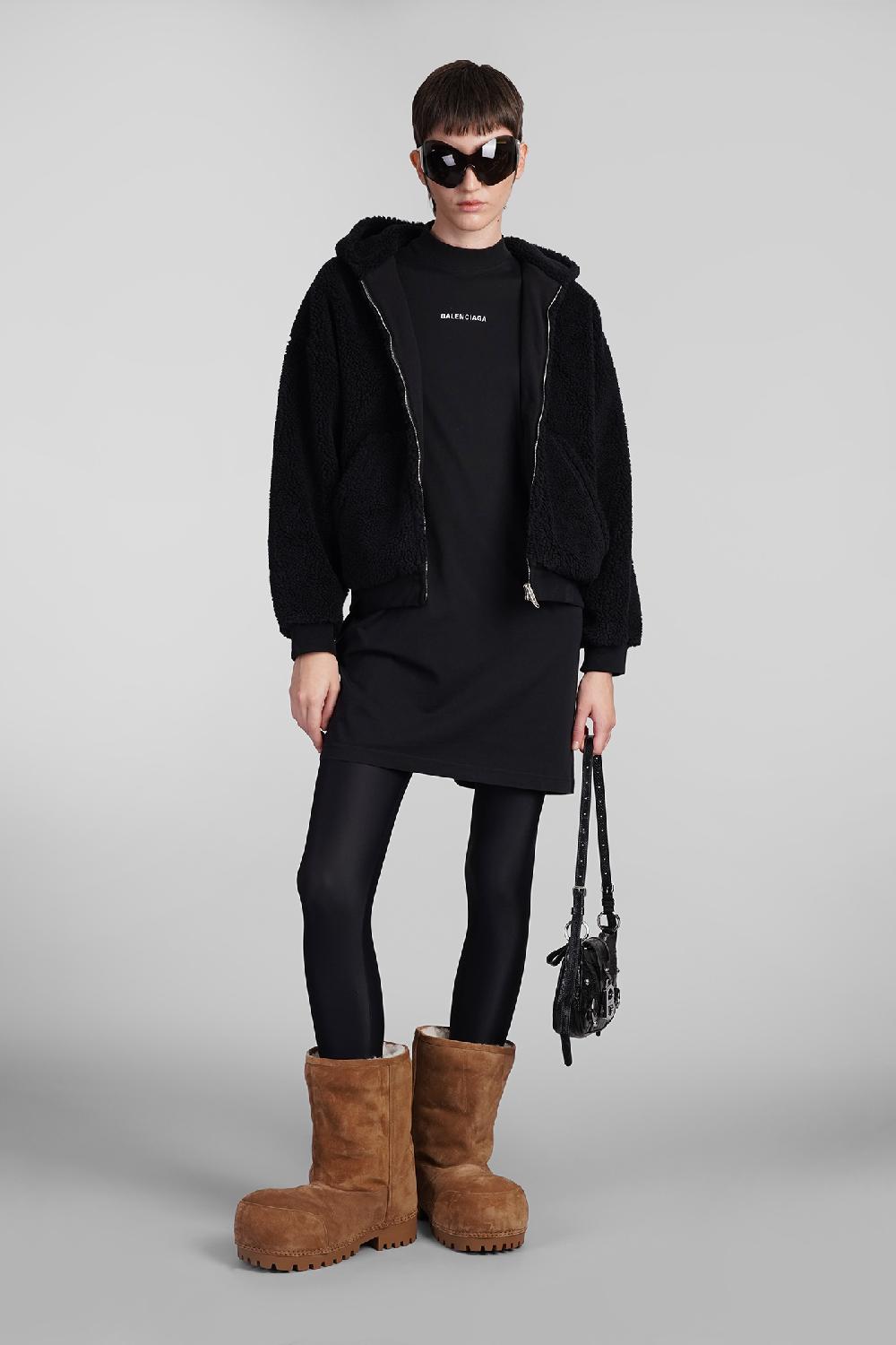 Deliberti Balenciaga Abito In Cotone Nero Cod. 409504 - Deliberti The Luxury Shopping