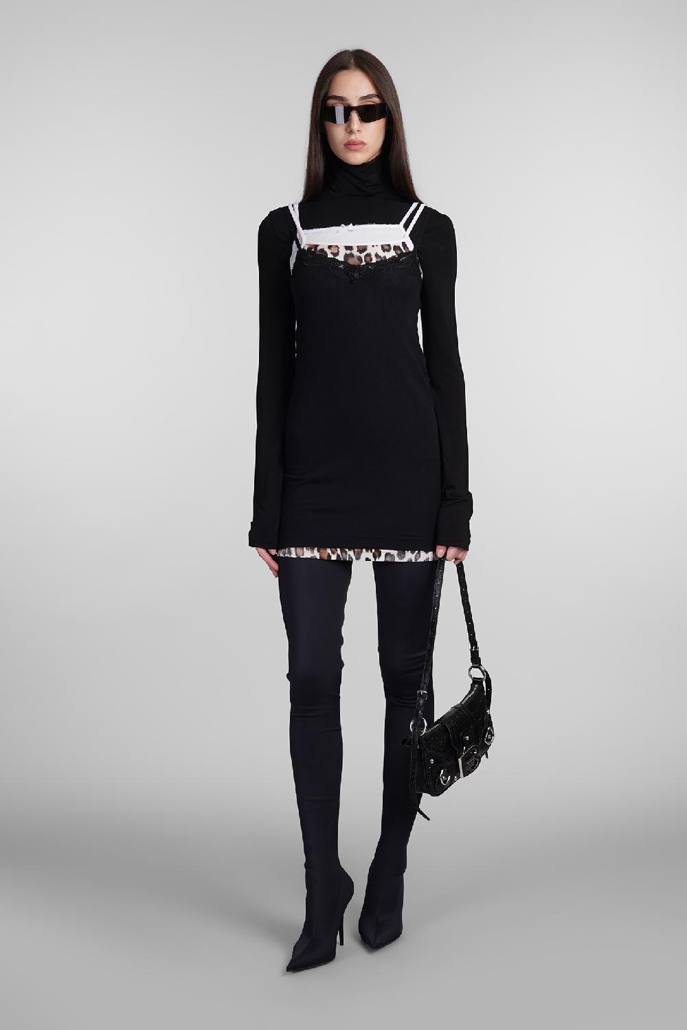 Deliberti Balenciaga Abito In Modal Nero Cod. 407623 - Deliberti The Luxury Shopping