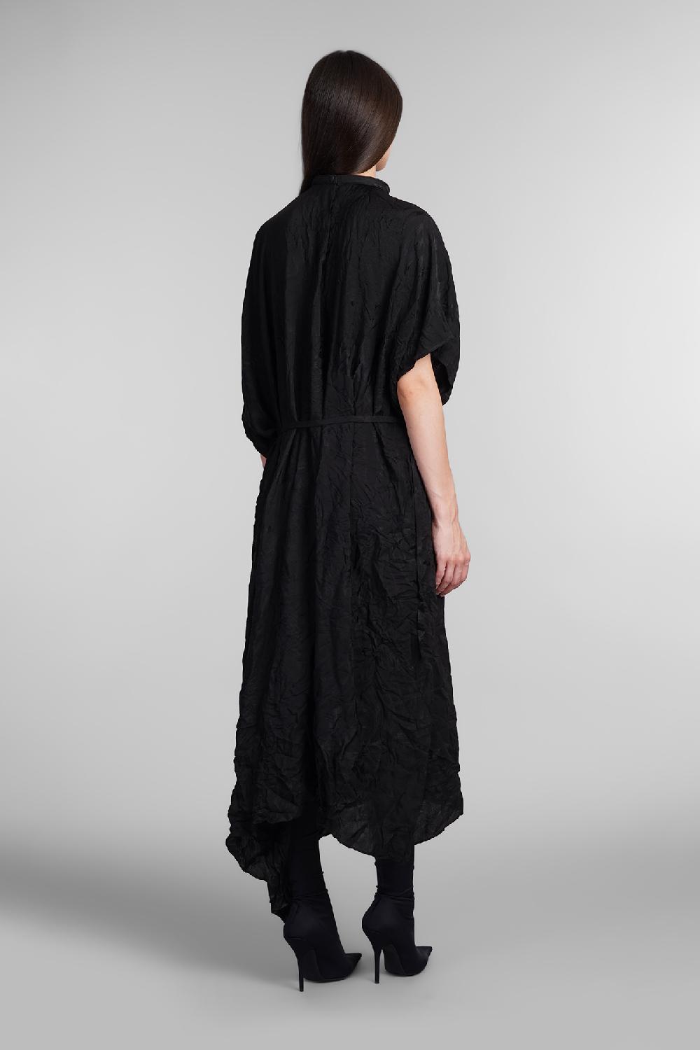 Deliberti Balenciaga Abito In Seta Nera Cod. 406056 - Deliberti The Luxury Shopping