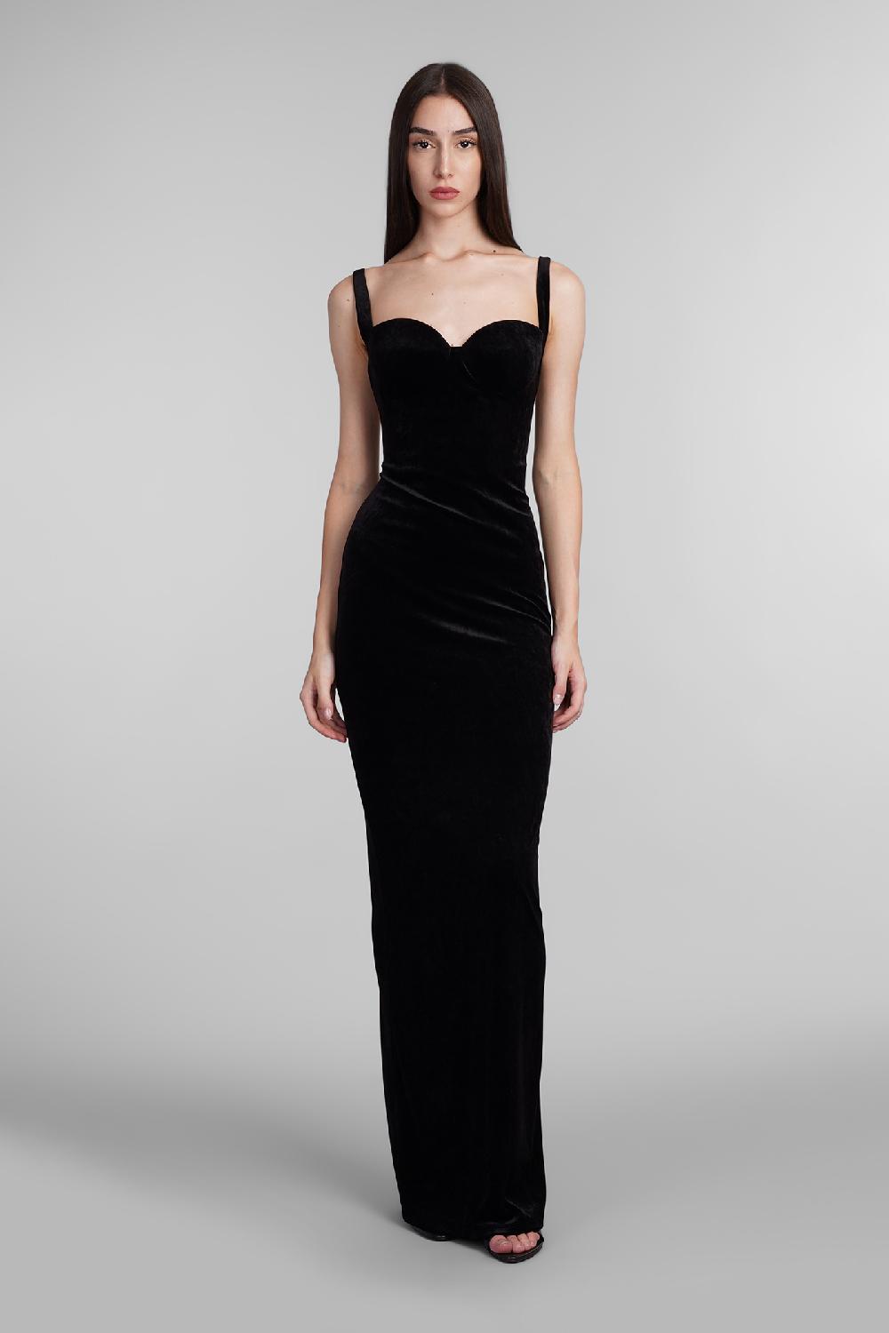 Deliberti Balenciaga Abito in triacetato nero cod. 406067 - Deliberti The Luxury Shopping