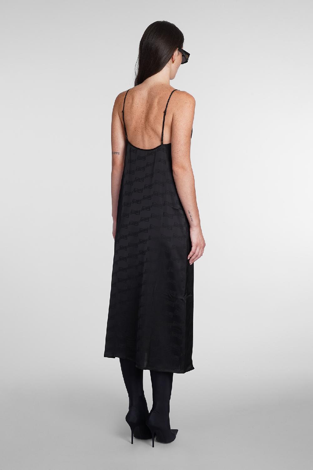 Deliberti Balenciaga Abito In Viscosa Nera Cod. 386214 - Deliberti The Luxury Shopping