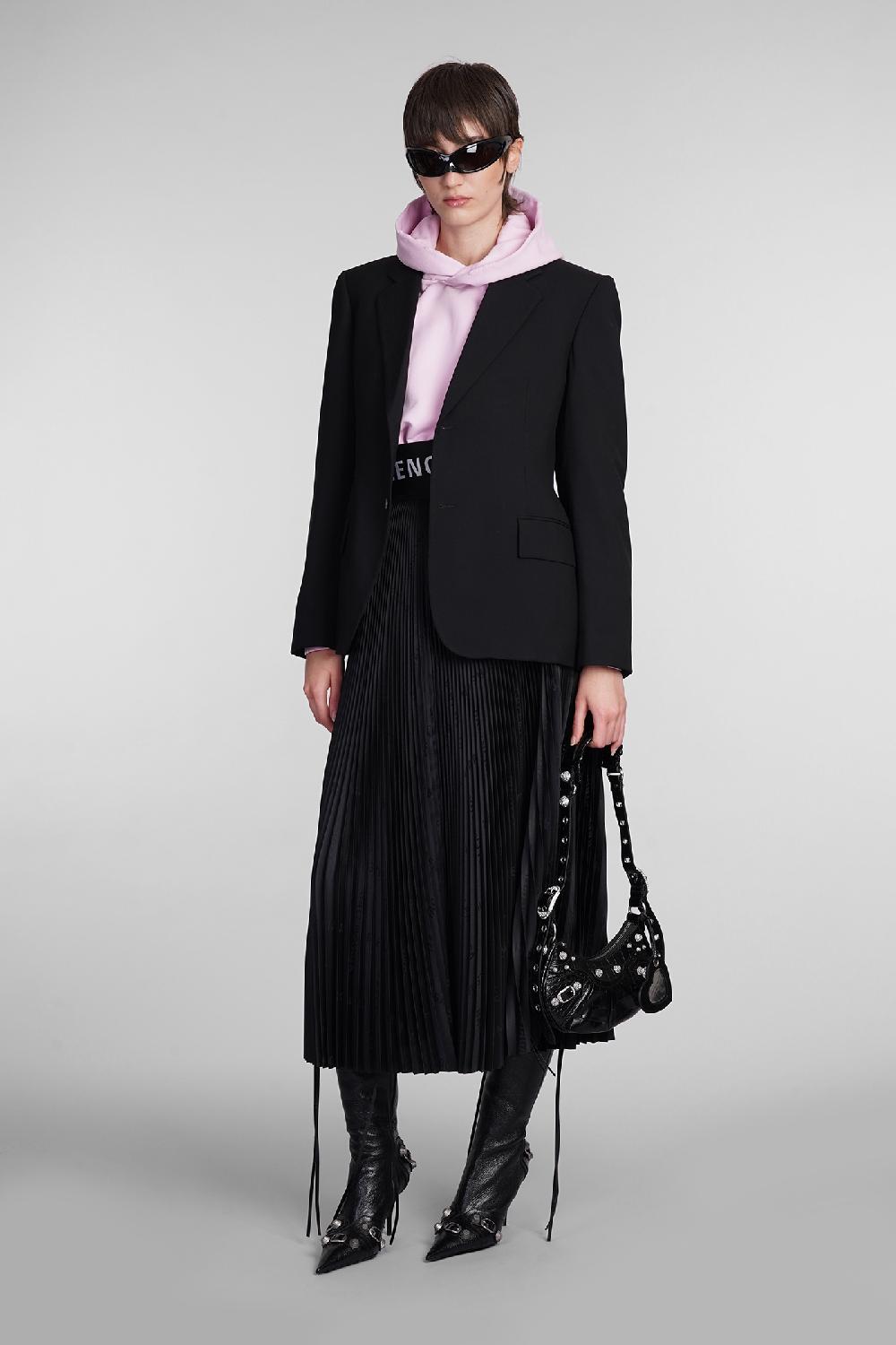 Deliberti Balenciaga Blazer In Lana Nera Cod. 400966 - Deliberti The Luxury Shopping