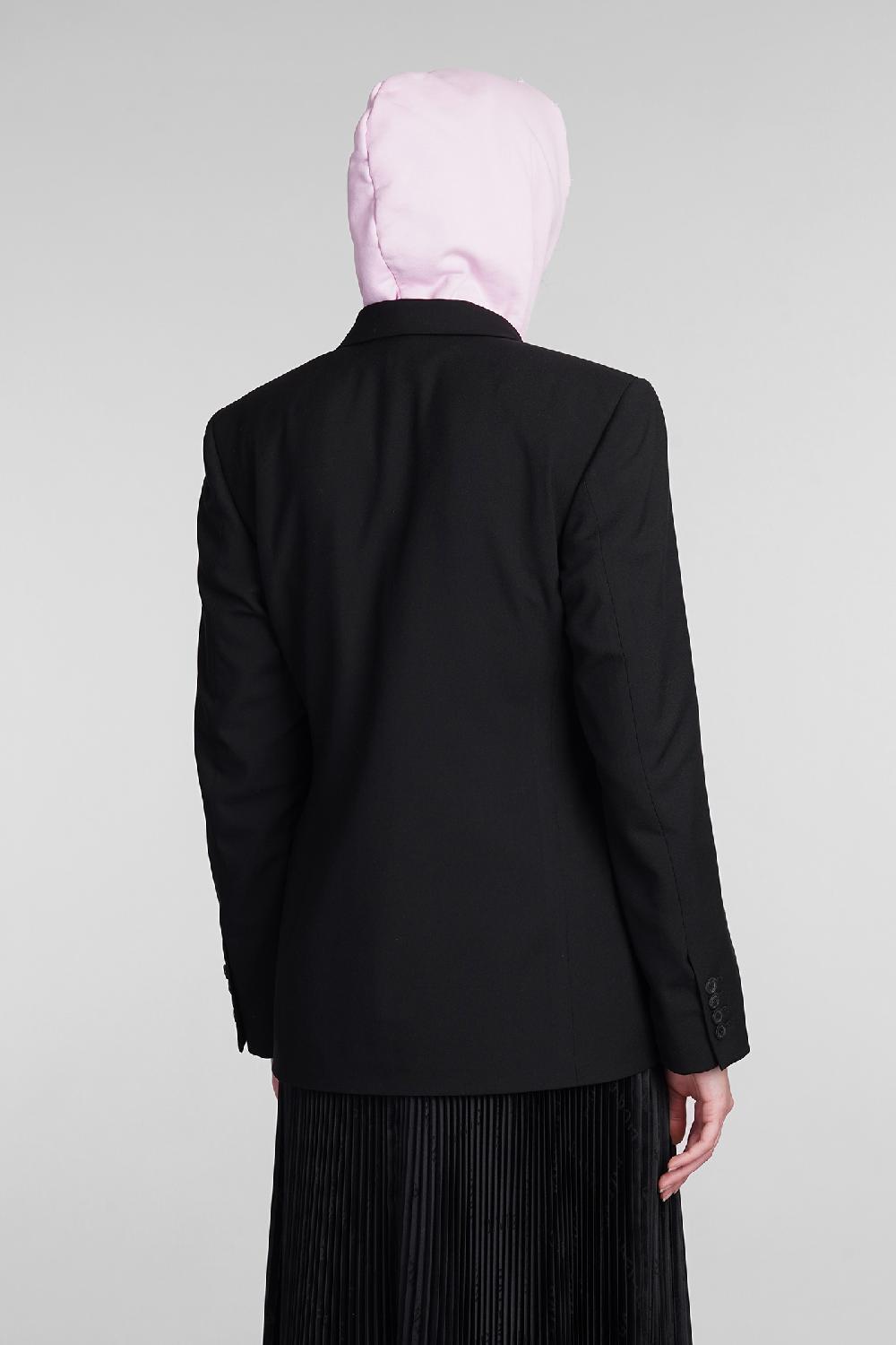 Deliberti Balenciaga Blazer In Lana Nera Cod. 400966 - Deliberti The Luxury Shopping