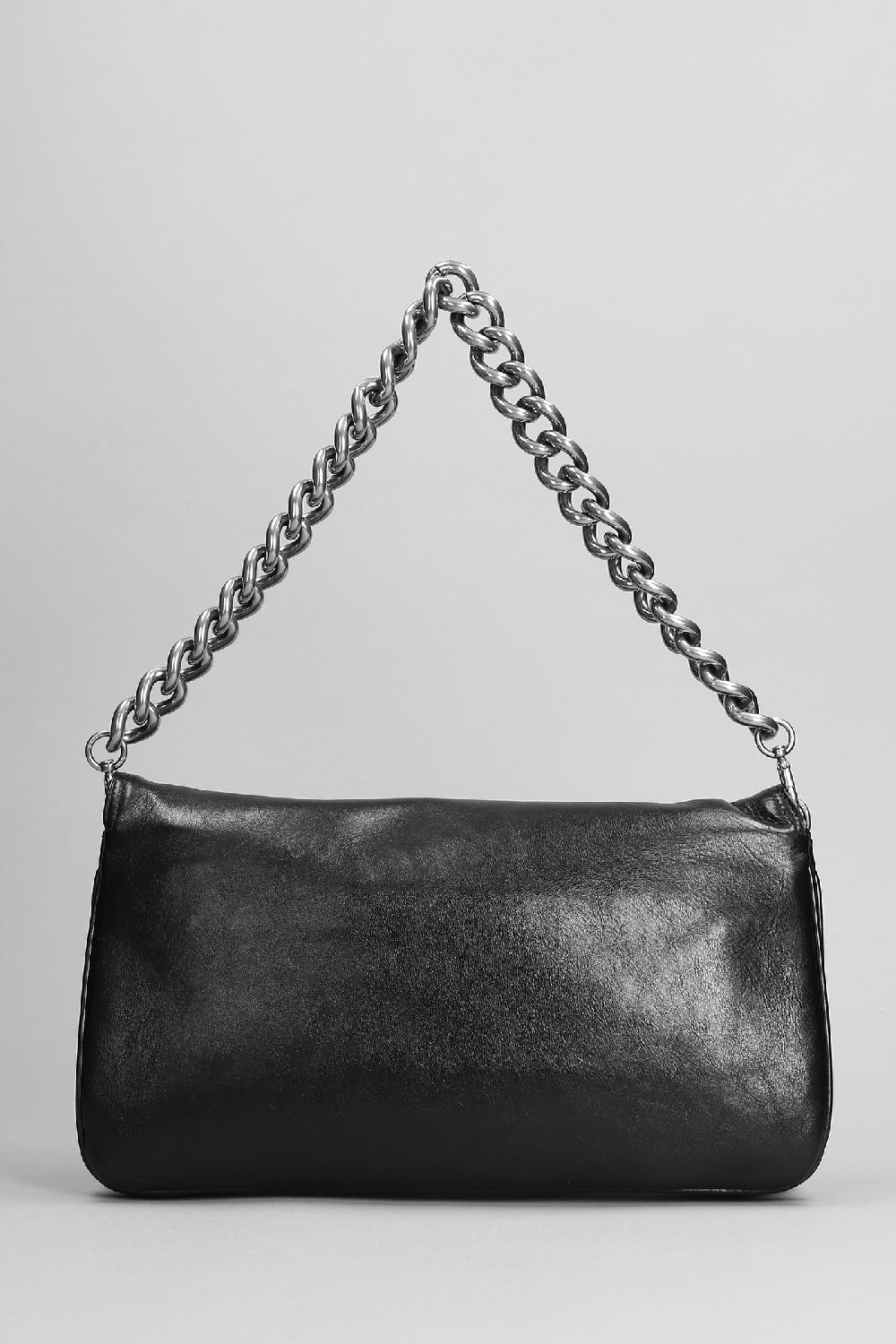 Deliberti Balenciaga Borsa A Spalla Bb Soft Flap M In Pelle Nera Cod. 383685 - Deliberti The Luxury Shopping