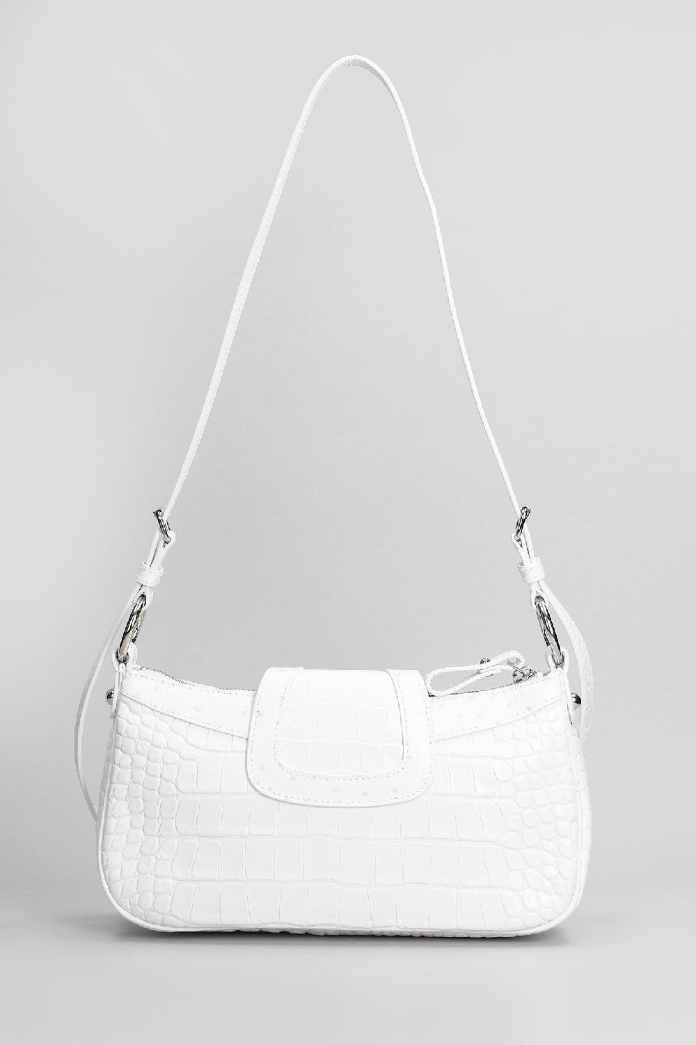 Deliberti Balenciaga Borsa A Spalla Essex Shoulder S In Pelle Bianca Cod. 409509 - Deliberti The Luxury Shopping