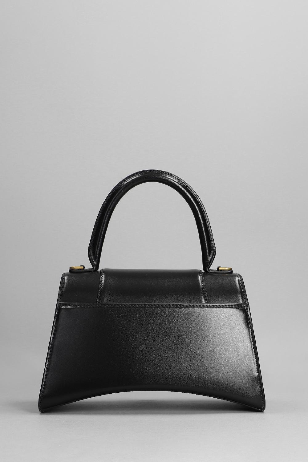 Deliberti Balenciaga Borsa A Spalla Hourgl S In Pelle Nera Cod. 340036 - Deliberti The Luxury Shopping