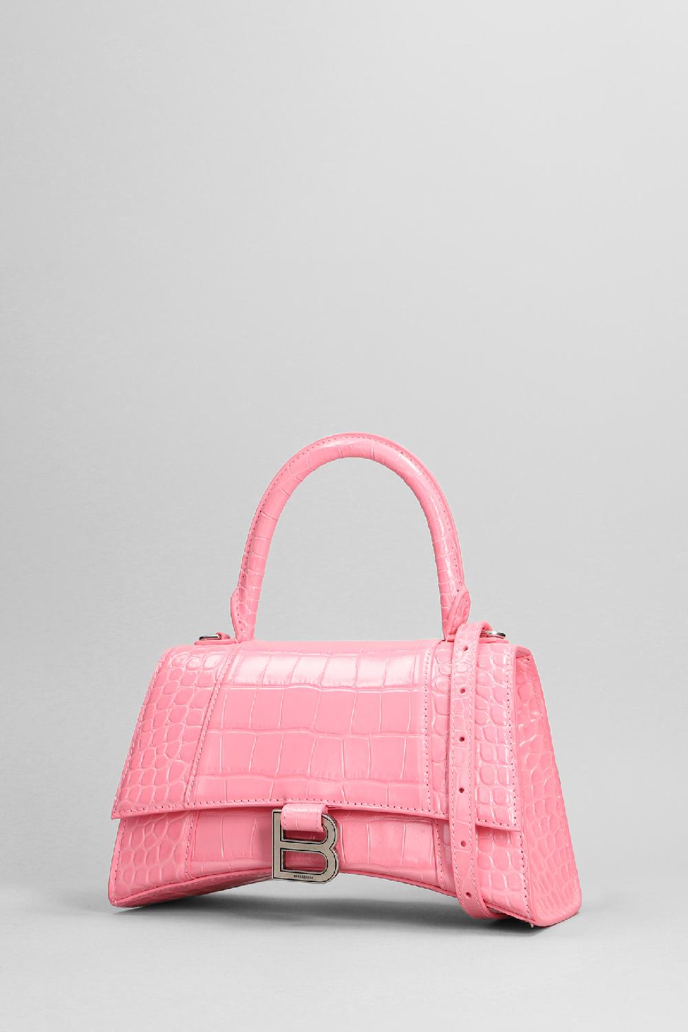 Deliberti Balenciaga Borsa A Spalla In Pelle Rosa Cod. 371627 - Deliberti The Luxury Shopping