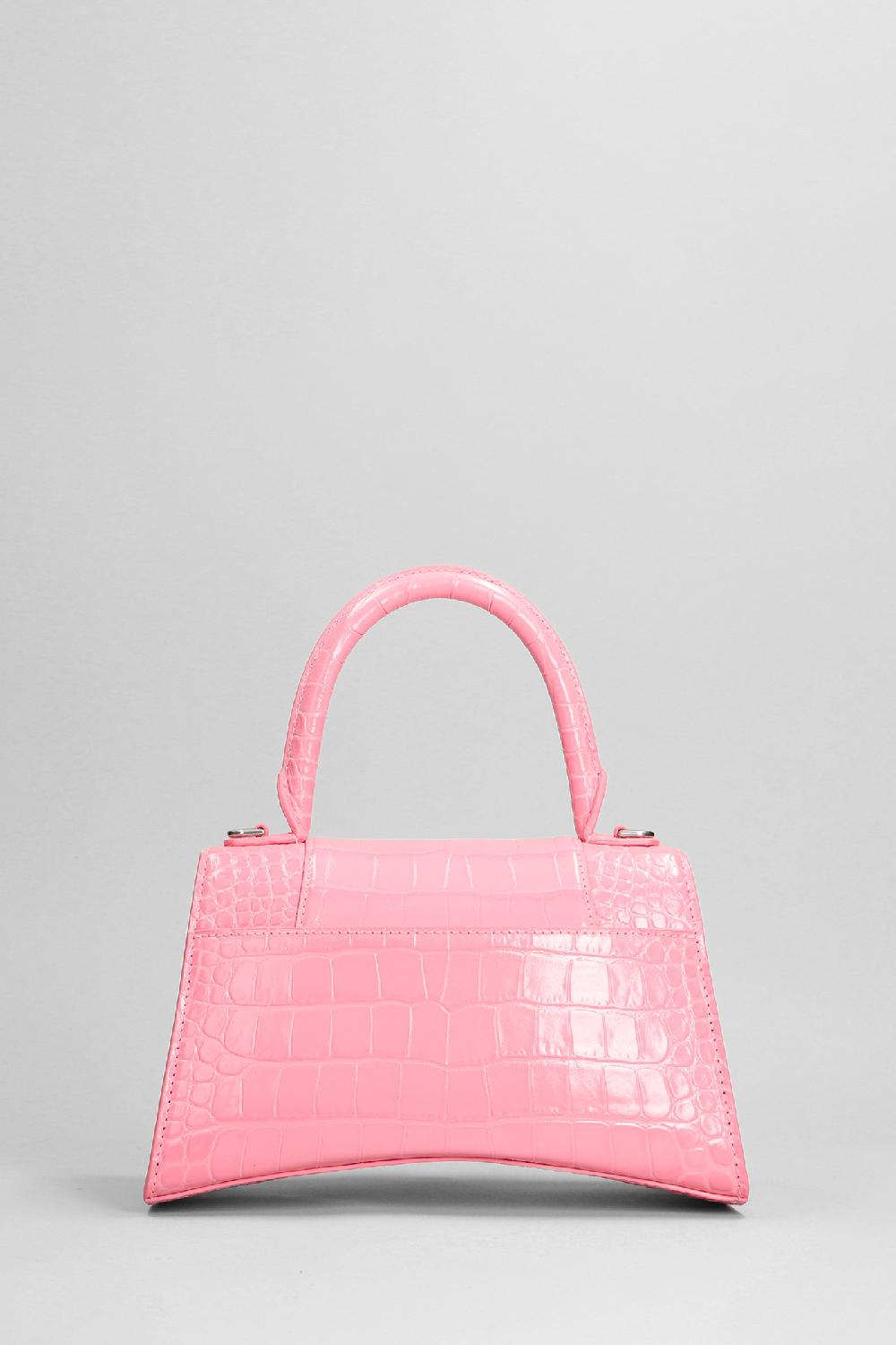 Deliberti Balenciaga Borsa A Spalla In Pelle Rosa Cod. 371627 - Deliberti The Luxury Shopping