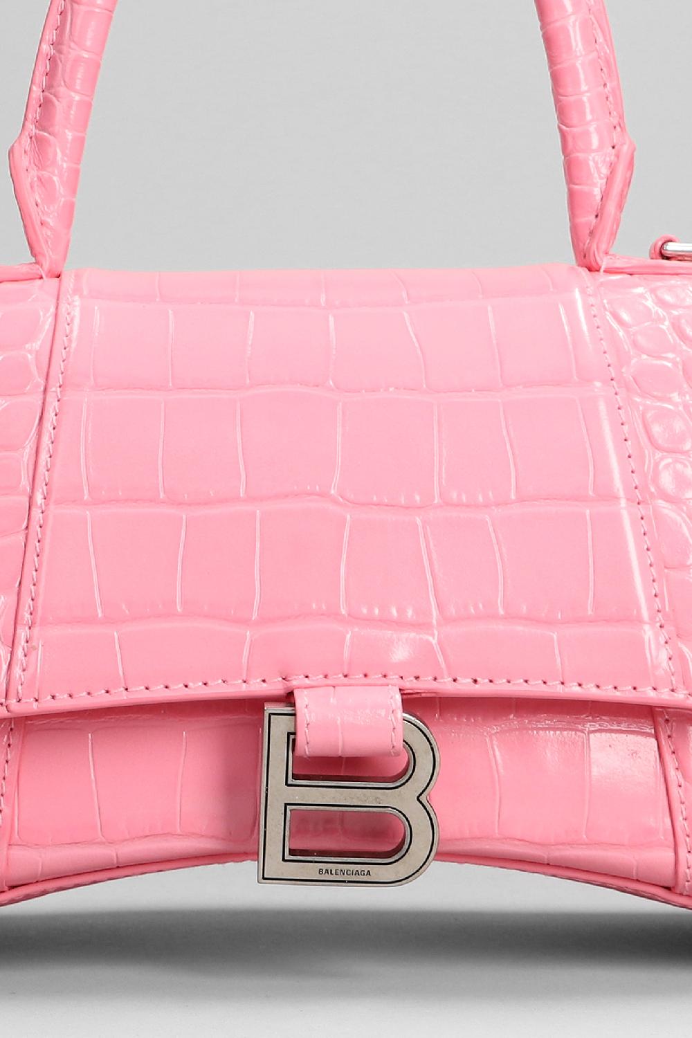 Deliberti Balenciaga Borsa A Spalla In Pelle Rosa Cod. 371627 - Deliberti The Luxury Shopping