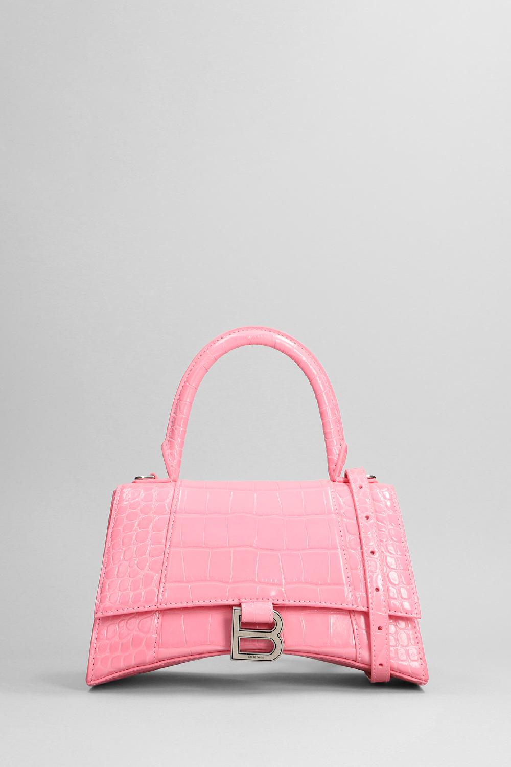 Deliberti Balenciaga Borsa a spalla in pelle rosa cod. 371627 - Deliberti The Luxury Shopping