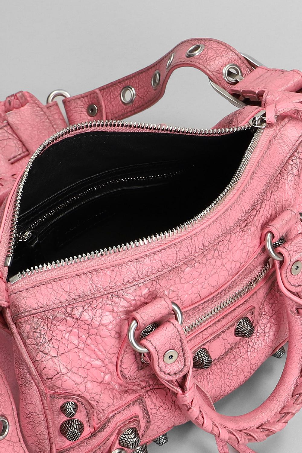 Deliberti Balenciaga Borsa A Spalla Le Cagole In Pelle Rosa Cod. 378745 - Deliberti The Luxury Shopping