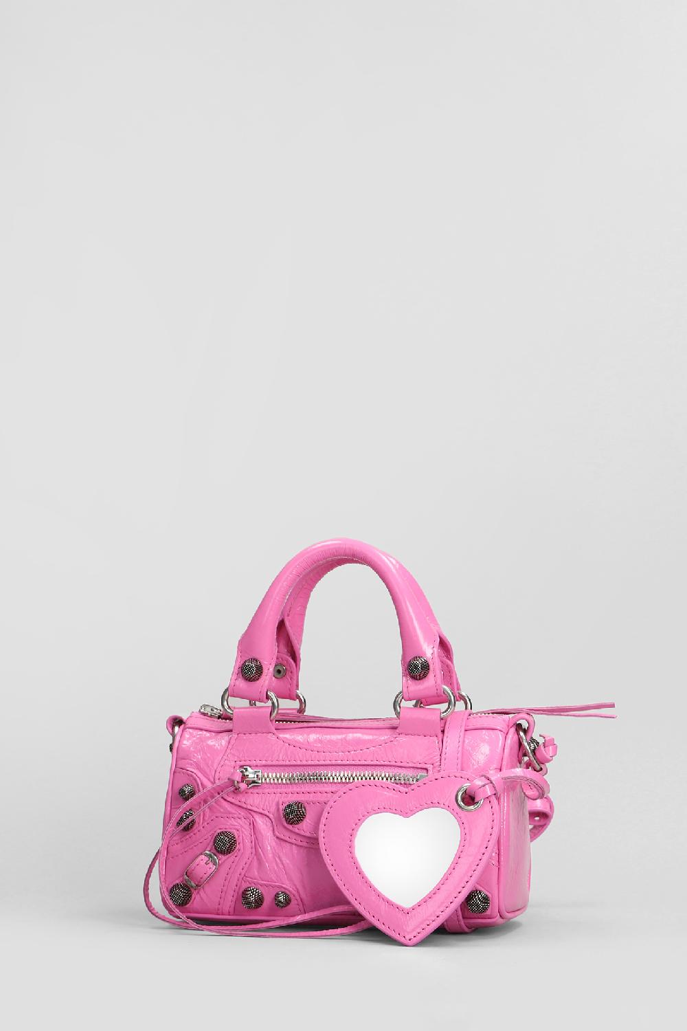 Deliberti Balenciaga Borsa A Spalla Le Cagole Nano In Pelle Rosa Cod. 406076 - Deliberti The Luxury Shopping