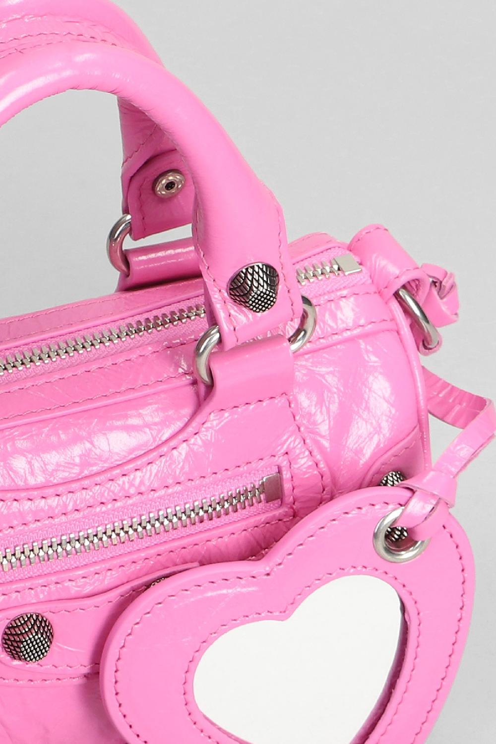 Deliberti Balenciaga Borsa A Spalla Le Cagole Nano In Pelle Rosa Cod. 406076 - Deliberti The Luxury Shopping