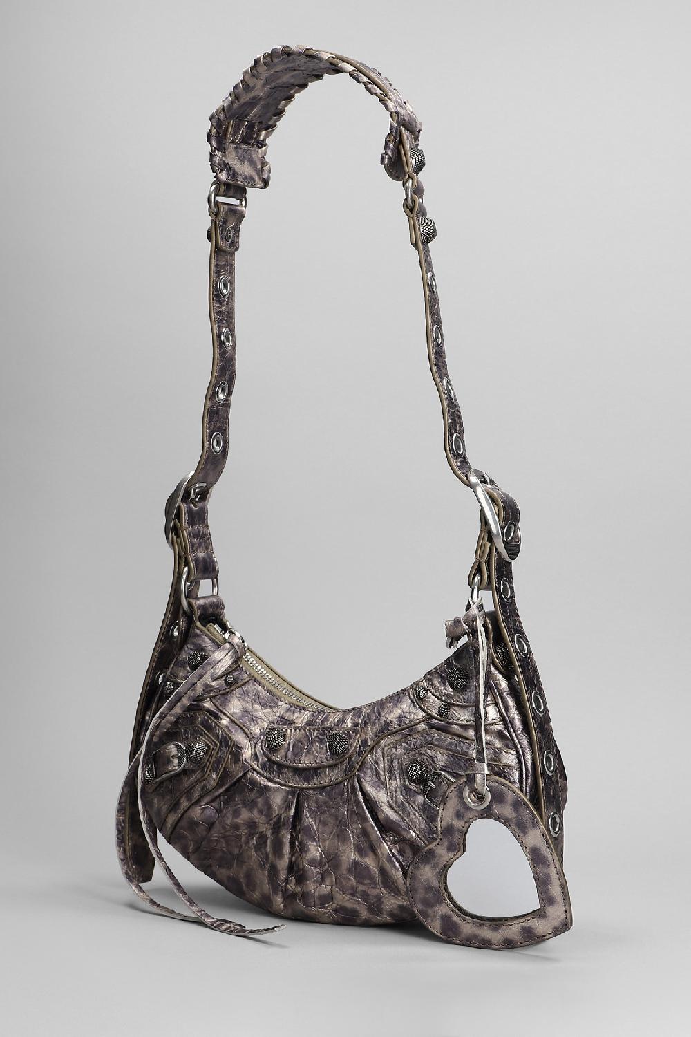 Deliberti Balenciaga Borsa A Spalla Le Cagole Xs In Pelle Bronzo Cod. 393378 - Deliberti The Luxury Shopping