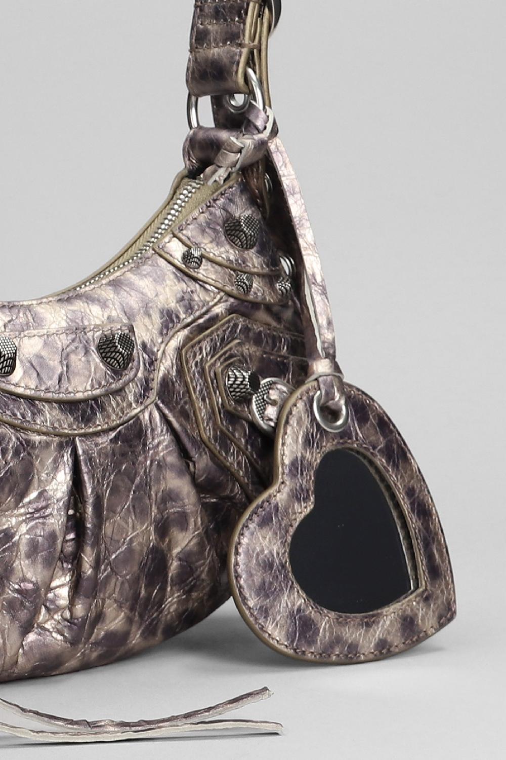 Deliberti Balenciaga Borsa A Spalla Le Cagole Xs In Pelle Bronzo Cod. 393378 - Deliberti The Luxury Shopping