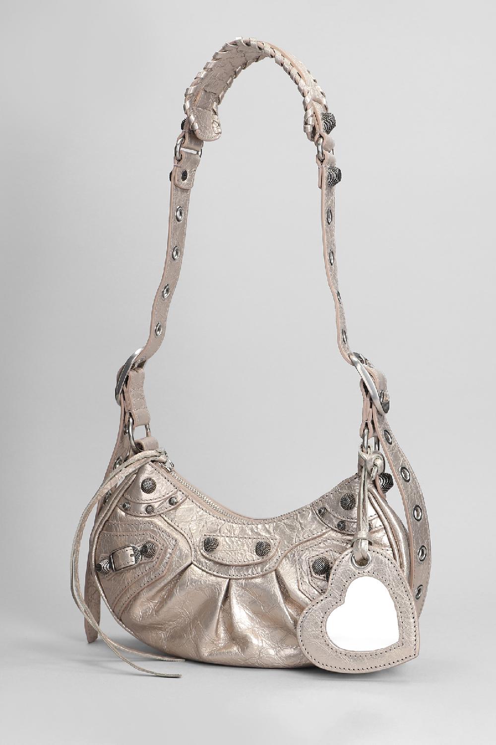 Deliberti Balenciaga Borsa A Spalla Le Cagole Xs In Pelle Bronzo Cod. 401353 - Deliberti The Luxury Shopping