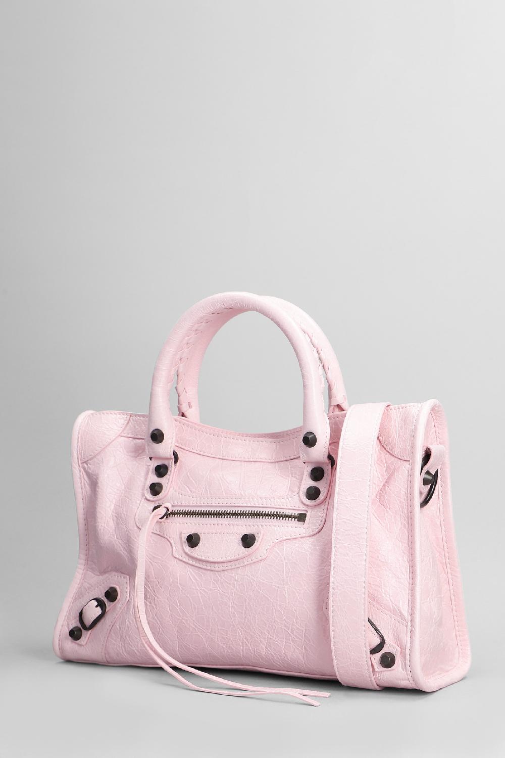 Deliberti Balenciaga Borsa A Spalla Le City Bag S In Pelle Rosa Cod. 409464 - Deliberti The Luxury Shopping