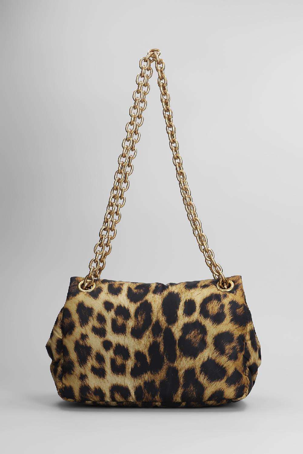 Deliberti Balenciaga Borsa A Spalla Monaco Mini In Poliammide Animalier Cod. 405839 - Deliberti The Luxury Shopping