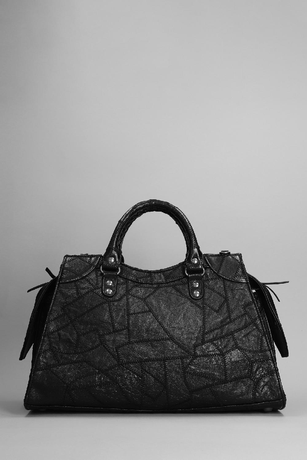 Deliberti Balenciaga Borsa A Spalla Neo Classic Cit In Pelle Nera Cod. 340335 - Deliberti The Luxury Shopping