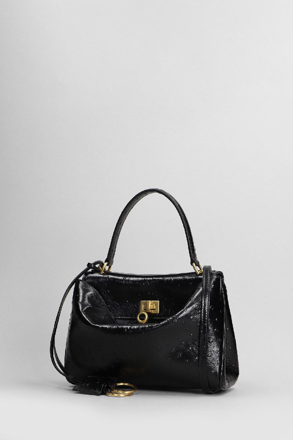 Deliberti Balenciaga Borsa A Spalla Rodeo Top Mini In Pelle Nera Cod. 409474 - Deliberti The Luxury Shopping