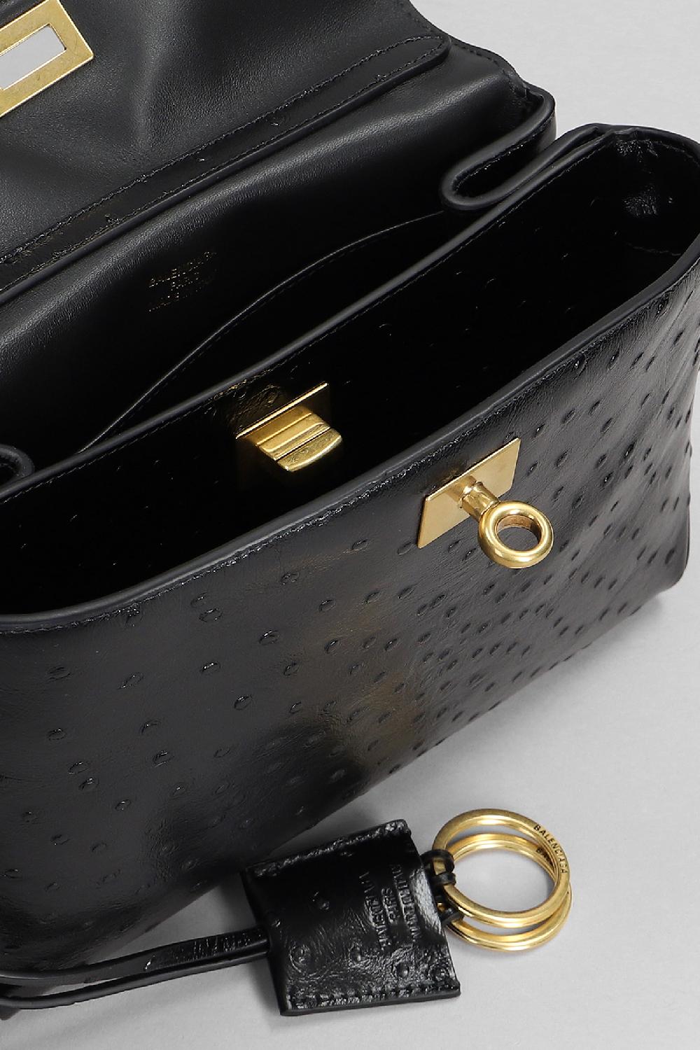 Deliberti Balenciaga Borsa A Spalla Rodeo Top Mini In Pelle Nera Cod. 409474 - Deliberti The Luxury Shopping