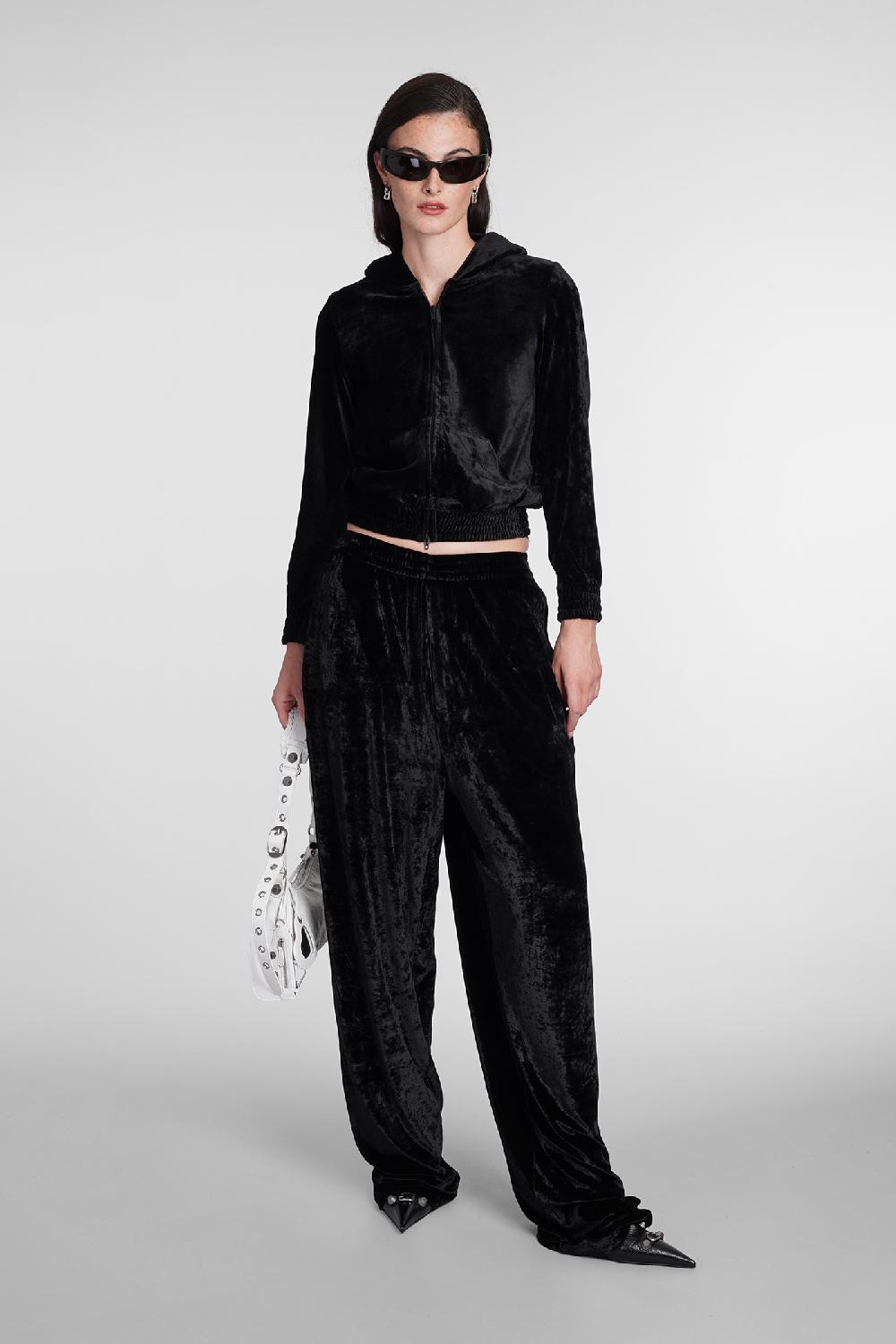 Deliberti Balenciaga Felpa In Viscosa Nera Cod. 386190 - Deliberti The Luxury Shopping