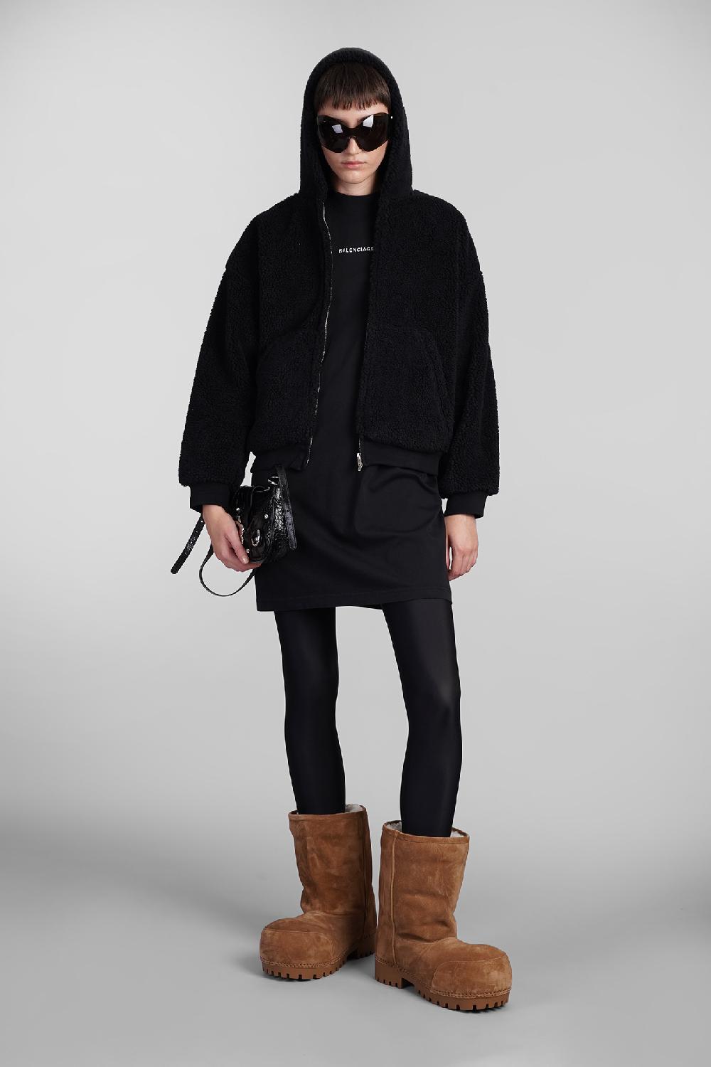 Deliberti Balenciaga Giacca Casual In Poliestere Nero Cod. 409506 - Deliberti The Luxury Shopping