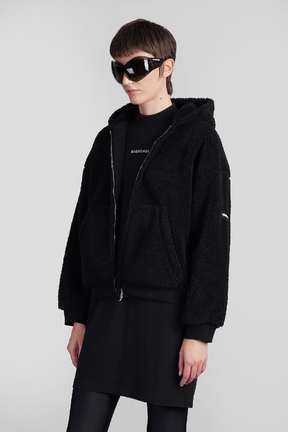 Deliberti Balenciaga Giacca Casual In Poliestere Nero Cod. 409506 - Deliberti The Luxury Shopping