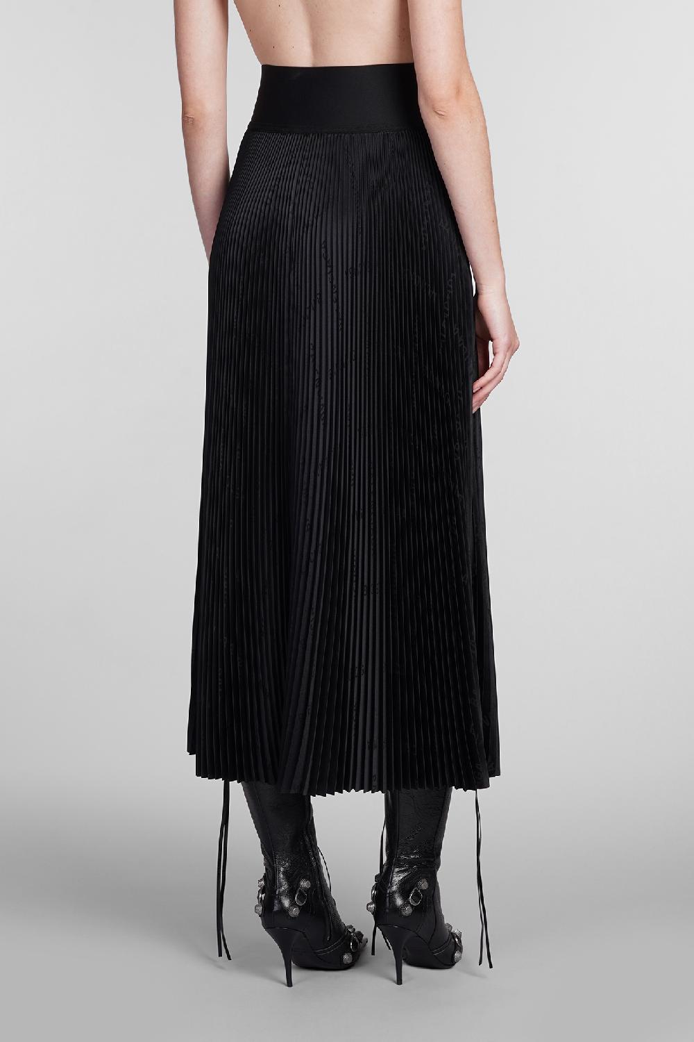 Deliberti Balenciaga Gonna In Poliestere Nero Cod. 400968 - Deliberti The Luxury Shopping