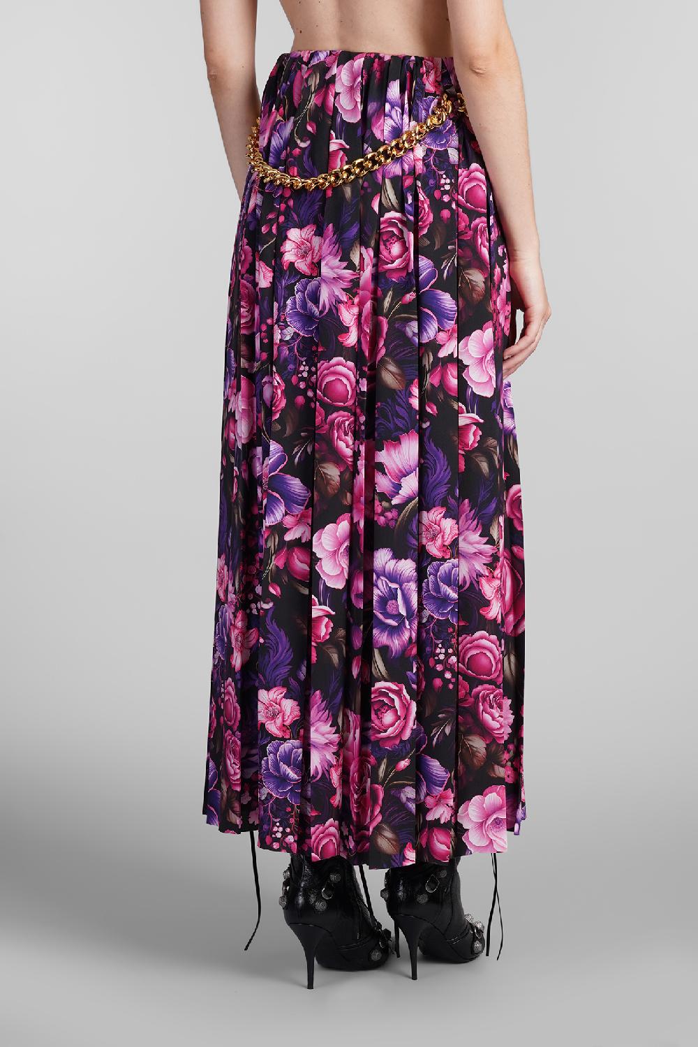 Deliberti Balenciaga Gonna In Poliestere Viola Cod. 409468 - Deliberti The Luxury Shopping