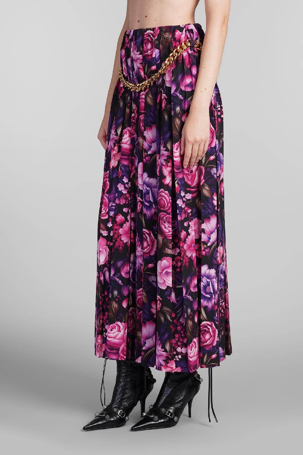 Deliberti Balenciaga Gonna In Poliestere Viola Cod. 409468 - Deliberti The Luxury Shopping