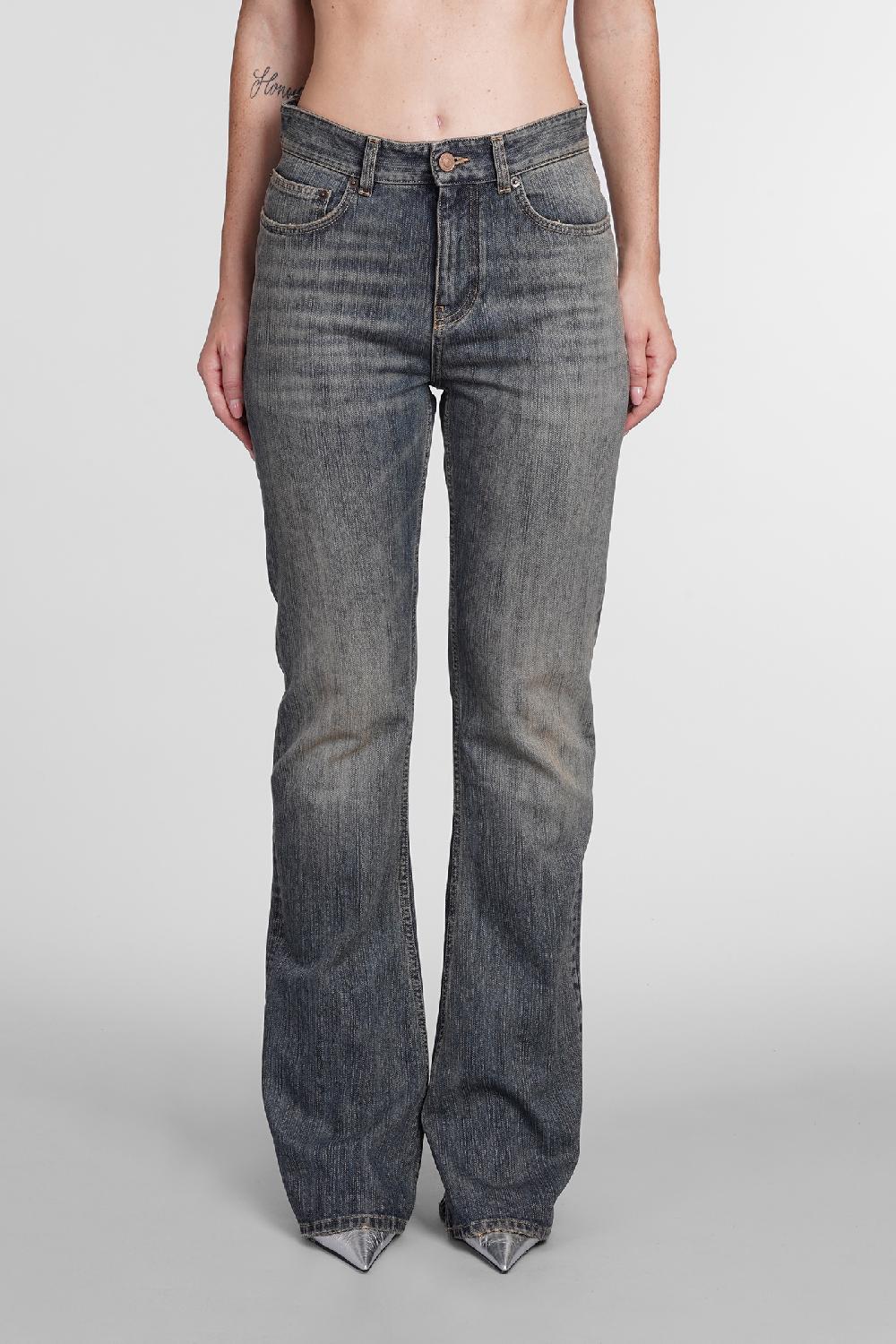 Deliberti Balenciaga Jeans in cotone blu cod. 386192 - Deliberti The Luxury Shopping