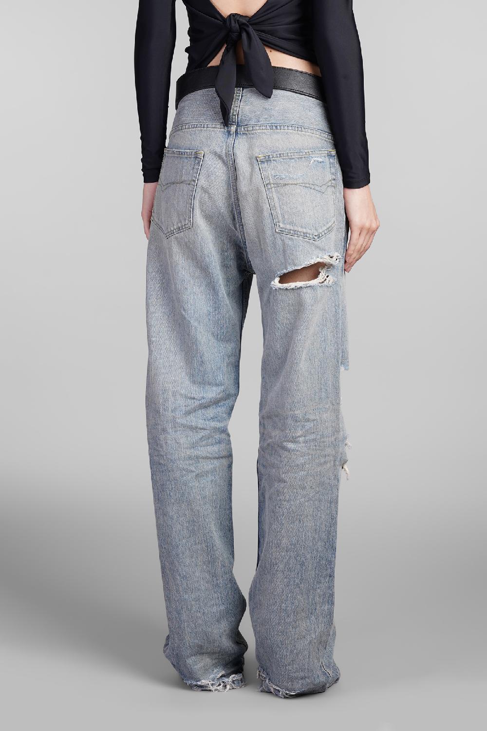 Deliberti Balenciaga Jeans In Cotone Blu Cod. 409787 - Deliberti The Luxury Shopping