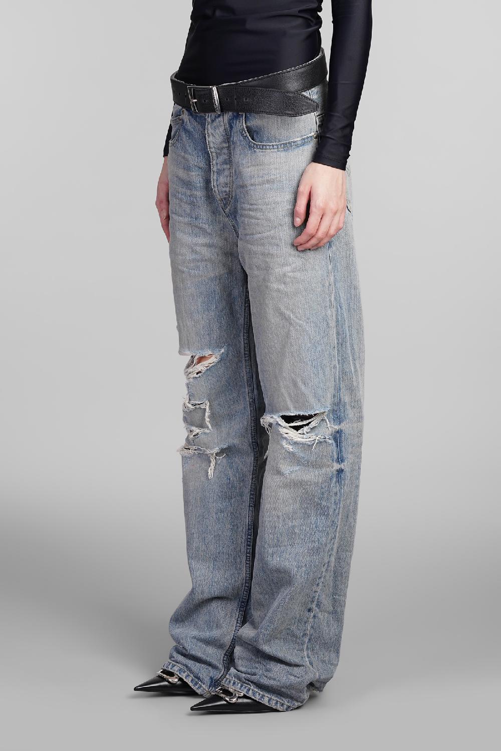 Deliberti Balenciaga Jeans In Cotone Blu Cod. 409787 - Deliberti The Luxury Shopping